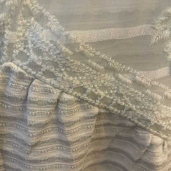 Very light blue Lucky Brand blouse. - Picture 5 of 8